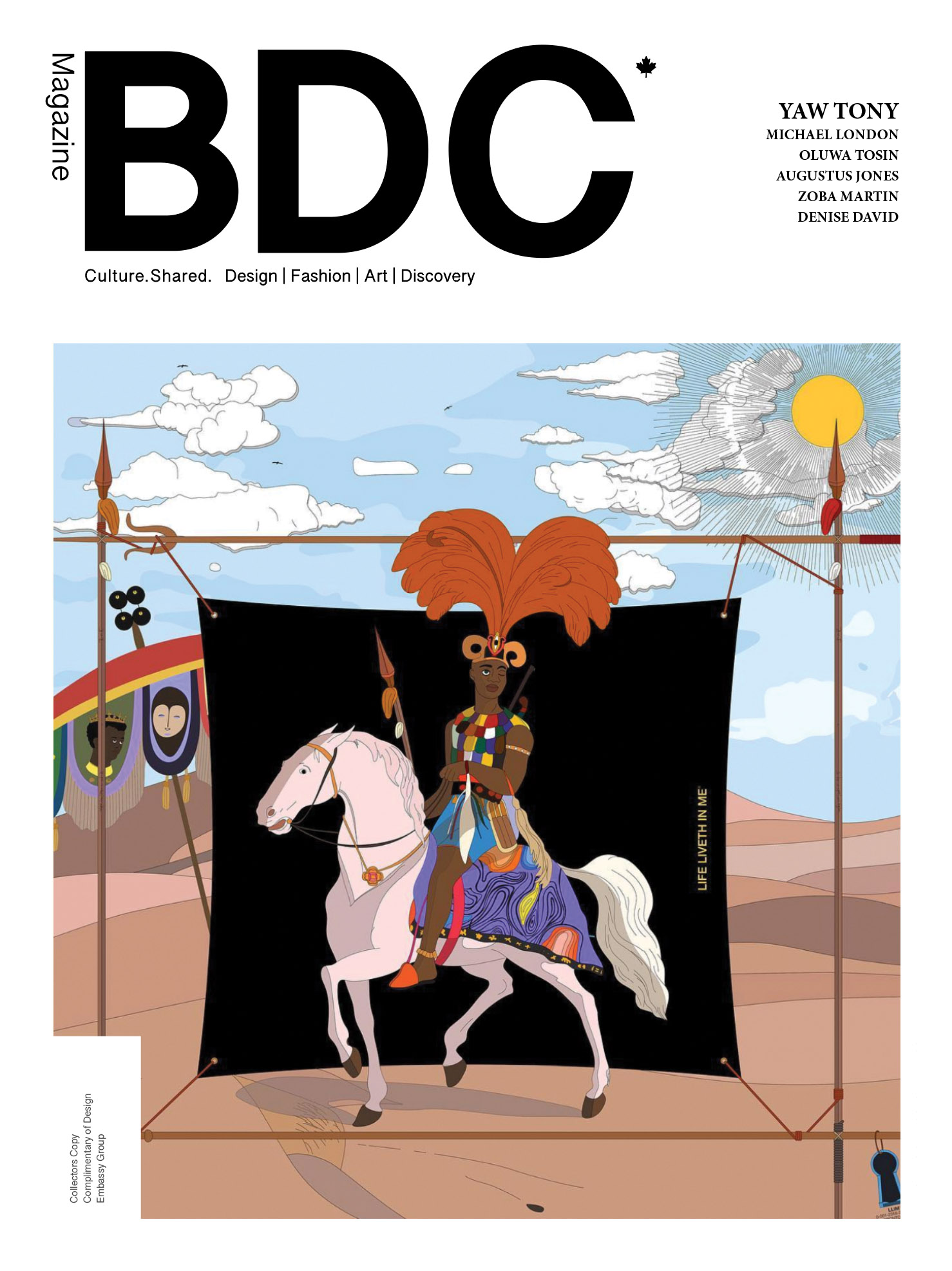 BDC Magazine — horseback rider cover